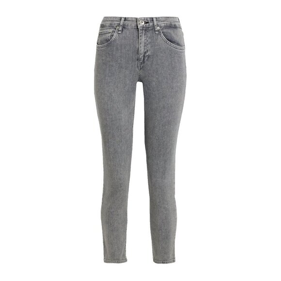 NWT rag & bone Cate Skinny in Colby Gray Mid Rise Ankle Stretch Jeans 32 - Picture 7 of 7